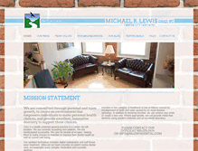 Tablet Screenshot of mlewisdental.com